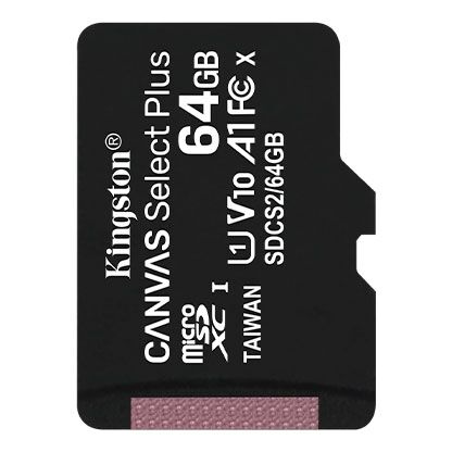 Карта памяти microSD 64GB Kingston microSDXC Class 10 UHS-I U1 (SDCS2/64GBSP) RU - 3