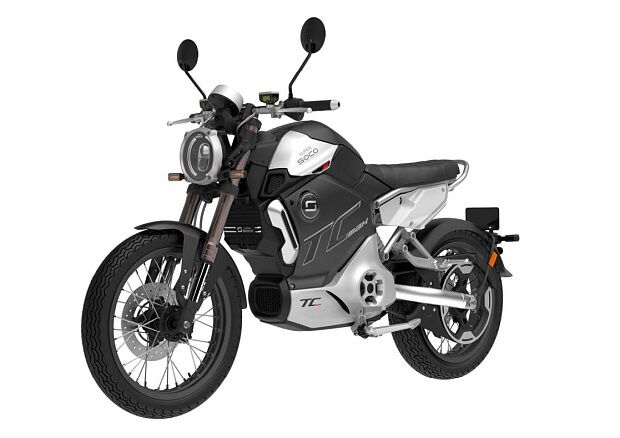 Электромотоцикл Super Soco TC MAX (Black Spoke Wheel)  - 5