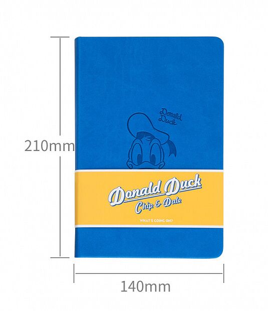 Записная книжка Guangbo Donald Duck Leather Face A5 (Blue/Синий) - 2